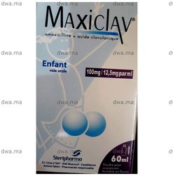 MAXICLAV 100mg / 12,5 ml