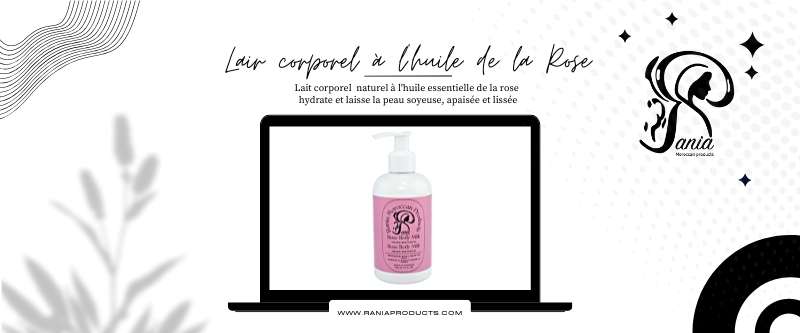 lait corporel lait corporel aux huiles de Rose