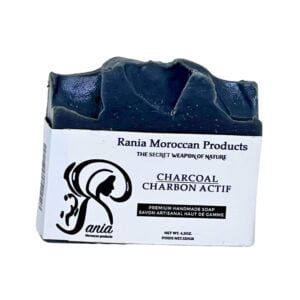 Rania Moroccan Products Savon Charbon Actif 120 GR